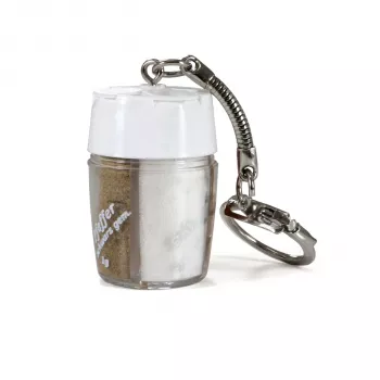Basic Nature Mixed Spices Mini Spice Set with 4 Refillable Containers for Camping, Hiking, Travel