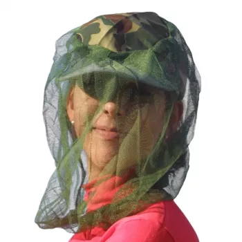 Basic Nature No-See-Um Mosquito Net – Pyramid, 1-Person, Ultra-Fine 100% Polyester Mesh, White