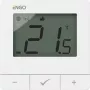 BATTERY TECH Thermostat, Battery, White, ZigBee/868MHz, Surface