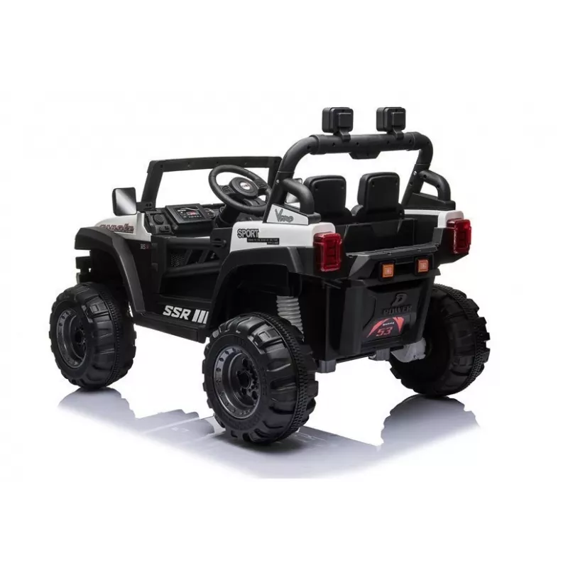 BBH-016 Electric Ride-On Car, 12V, White