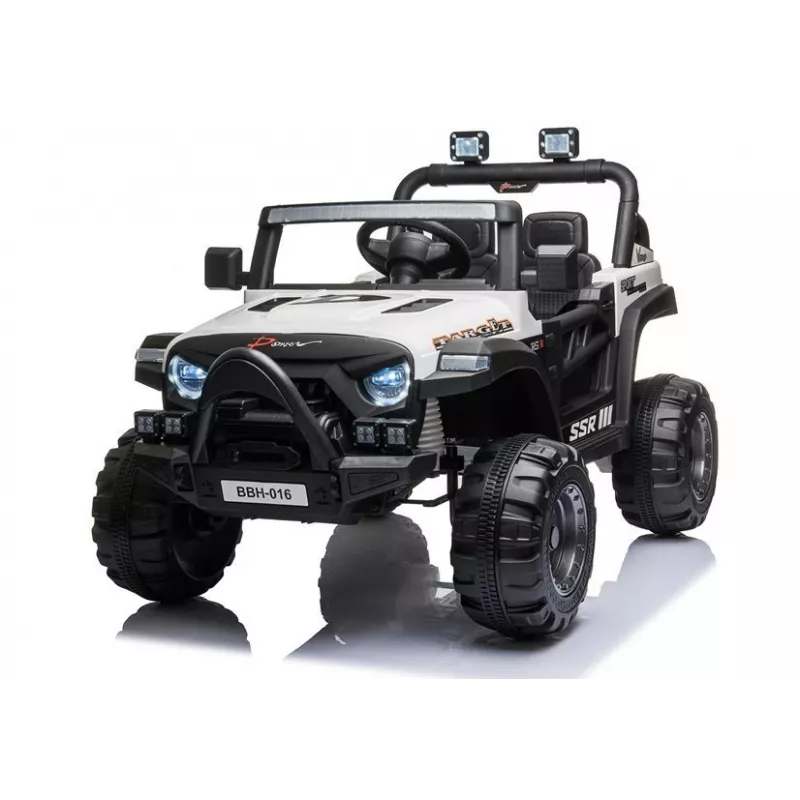 BBH-016 Electric Ride-On Car, 12V, White