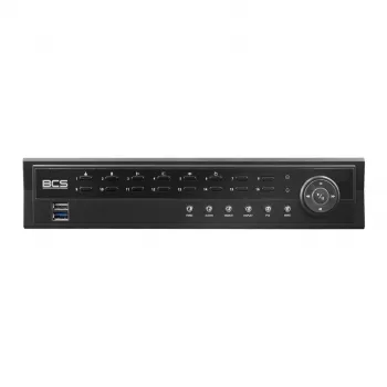 BCS 16-Channel IP NVR BCS-U-NVR1602-A-4K-8P with 6TB HDD