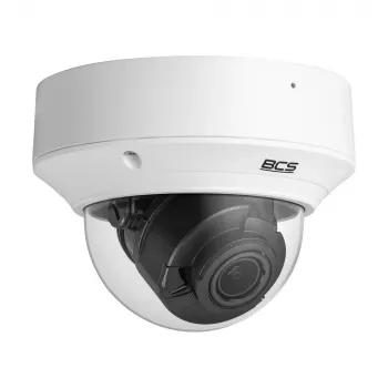 BCS 5MP IP Dome Camera BCS-P-DIP55VSR4-Ai2 with Motorized Varifocal Lens, AI Analytics, 40m IR, IP67, IK10