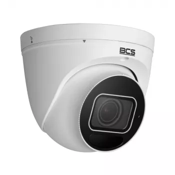 BCS 5MP IP Dome Camera BCS-P-EIP45VSR4-Ai with Motorized Varifocal Lens, Smart IR, AI Functions