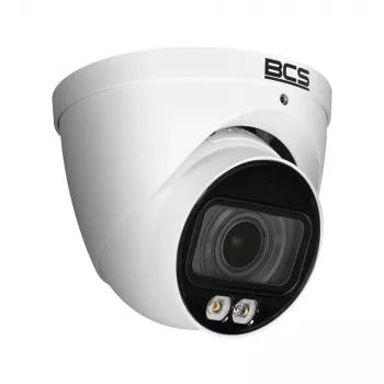 BCS 6MP IP Dome Camera BCS-L-EIP56VCR5L4-Ai1 with Motorized Varifocal Lens, AI Analytics, PoE, IP67, IK10