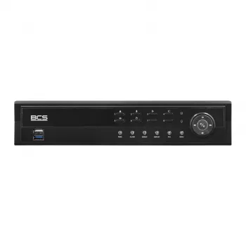 BCS 8-Channel 4K PoE Network Video Recorder NVR with 6TB HDD, BCS-U-NVR0802-A-4K-8P(6TB)