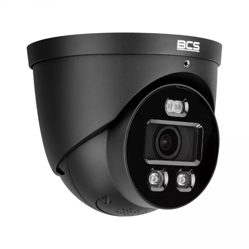 BCS 8MP Outdoor Dome IP Camera with AI Analytics, PoE, IK10