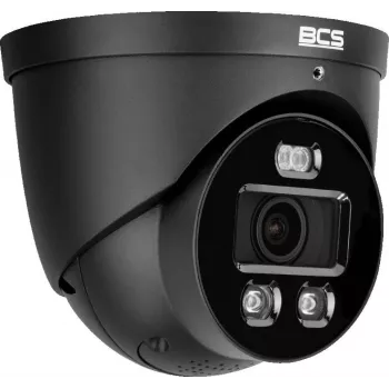 BCS 8MP Outdoor Dome IP Camera with AI Analytics, PoE, IK10