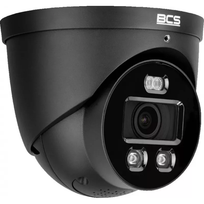 BCS 8MP Outdoor Dome IP Camera with AI Analytics, PoE, IK10