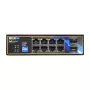 BCS BCS-B-ISP08G-2SFP Industrial Unmanaged Switch, 8-Port Gigabit + 2 SFP, DIN-Rail