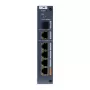 BCS BCS-L-SP0401G-1SFP-M Industrial Unmanaged PoE+ Switch, 4x PoE+ RJ45 + 1x RJ45 + 1x SFP, 65W