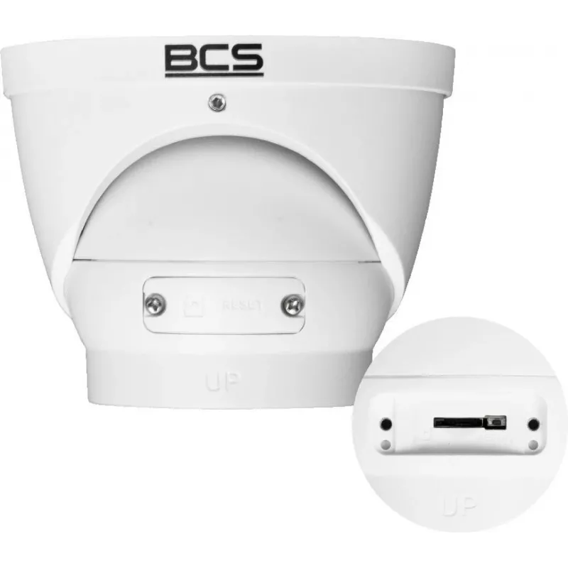 BCS L-EIP58VSR4-Ai1(2) 5MP IR Dome IP Camera with Motorized Lens, SMD Plus, Perimeter Protection, Face Detection, IP67, IK10, PoE