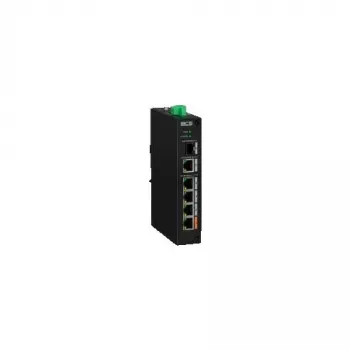 BCS-L-SP0401G-1SFP(2) 5-Port Unmanaged PoE+ Switch (4 PoE Ports, 1 SFP Uplink)