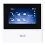 BCS-MON4000W-S 7-inch IP Video Intercom Indoor Station with Touchscreen, White