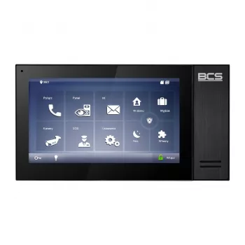 BCS-MON7400B-S 7 Inch TFT-LCD Monitor with HDMI, VGA, BNC, Black