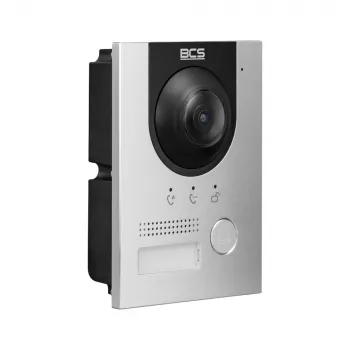 BCS-PAN1703S-S Outdoor IP Video Intercom Panel for 3 Apartments, 2MP Camera, RFID, PoE