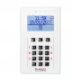 BCS PULSON LCD/C WH Alarm Clock with LCD Display, White