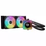 be quiet! Light Loop IO LCD 240mm All-in-One Liquid Cooler, Black