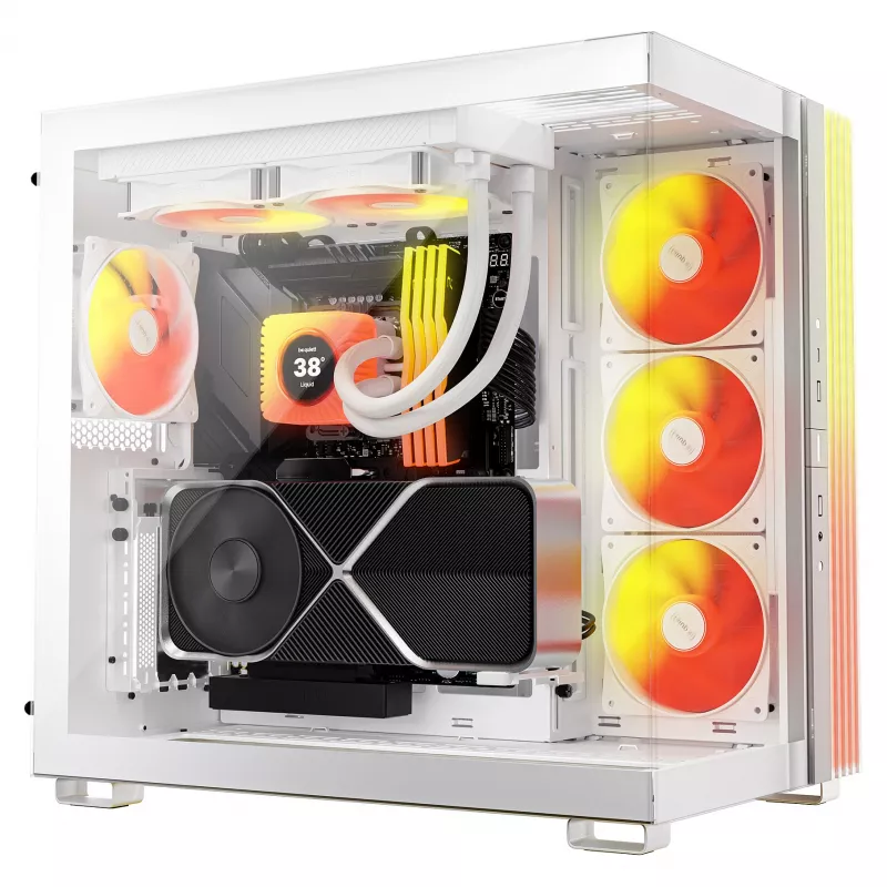 be quiet! Light Loop IO LCD 240mm White All-in-One Liquid CPU Cooler