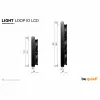 be quiet! Light Loop IO LCD 360 mm White All-in-One Liquid CPU Cooler for Intel/AMD