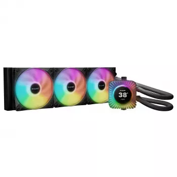 be quiet! Light Loop IO LCD 360mm All-in-One Liquid CPU Cooler, Black