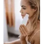 Beautifly Peeling Scrub Mini - Ultrasonic Cavitation Facial Device with EMS Microcurrent, White Rose Gold