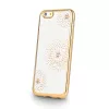 Beeyo Sony Xperia E5 Flower Dots TPU Case Gold