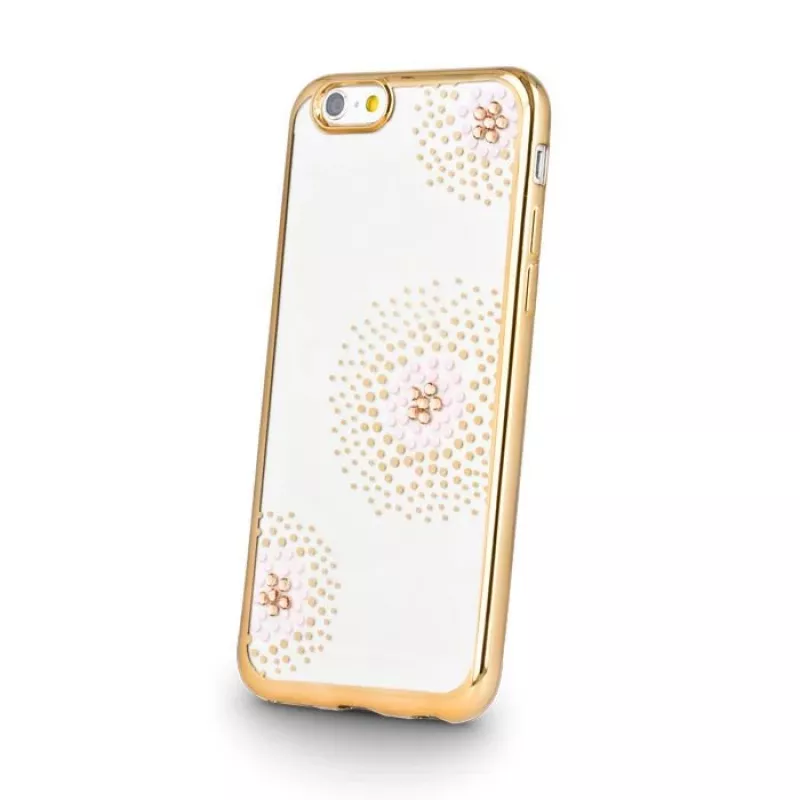 Beeyo Sony Xperia E5 Flower Dots TPU Case Gold