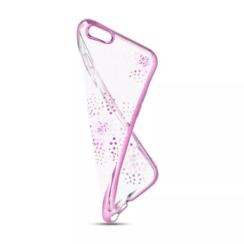 Beeyo Sony Xperia E5 Flower Dots TPU Case Pink