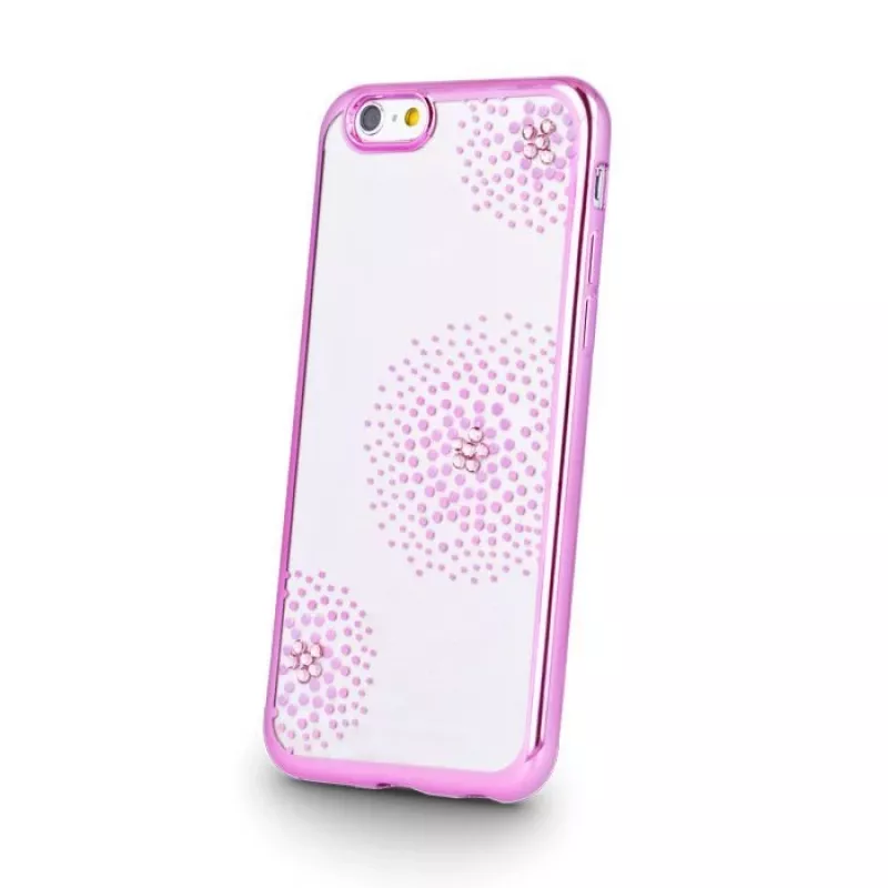 Beeyo Sony Xperia E5 Flower Dots TPU Case Pink