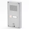 Behnke Serie 5 Surface-Mounted Door Intercom Set 1 Button Silver (5-0055)