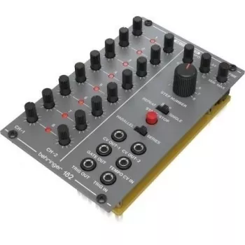 Behringer 182 SEQUENCER Eurorack Analog Sequencer Module, 2x8 Steps, Dual CV/Gate Outputs, Authentic Roland System 100M Reproduction