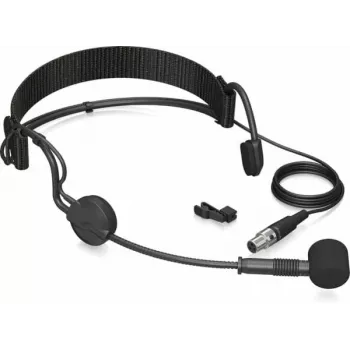 Behringer BC444 Headworn Condenser Microphone, Omnidirectional, 3.5mm TRS, Black