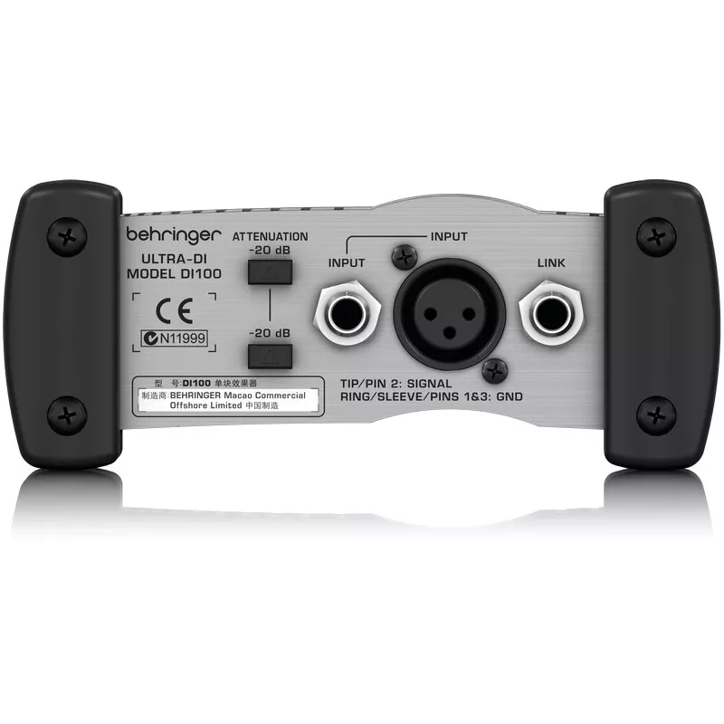 Behringer DI100 Ultra-DI Active Direct Injection Box