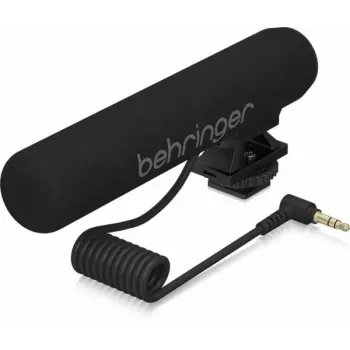 Behringer GO CAM Supercardioid Condenser Shotgun Microphone for Cameras