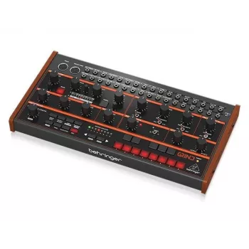 Behringer GRIND Hybrid Synthesizer Semi-Modular Desktop with Analog VCOs, Wavetables, Dual Filters, Sequencer and Multi-FX