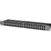 Behringer PX3000 48-Point 1/4 inch TRS Patch Panel, 1U Rackmount, 3-Mode Switching