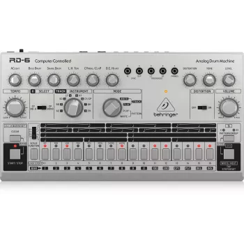 Behringer RD-6-SR Analog Drum Machine - Silver
