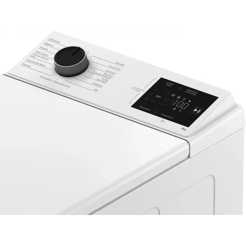 BEKO ETB622ECWPL 6 kg Top-Loading Washing Machine White