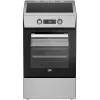 BEKO FSM59300XDS Freestanding Induction Cooker with Electric Oven, Stainless Steel