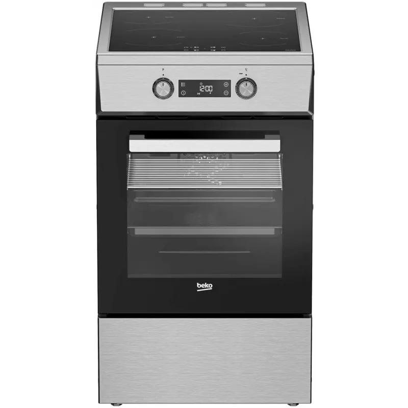 BEKO FSM59300XDS Freestanding Induction Cooker with Electric Oven, Stainless Steel