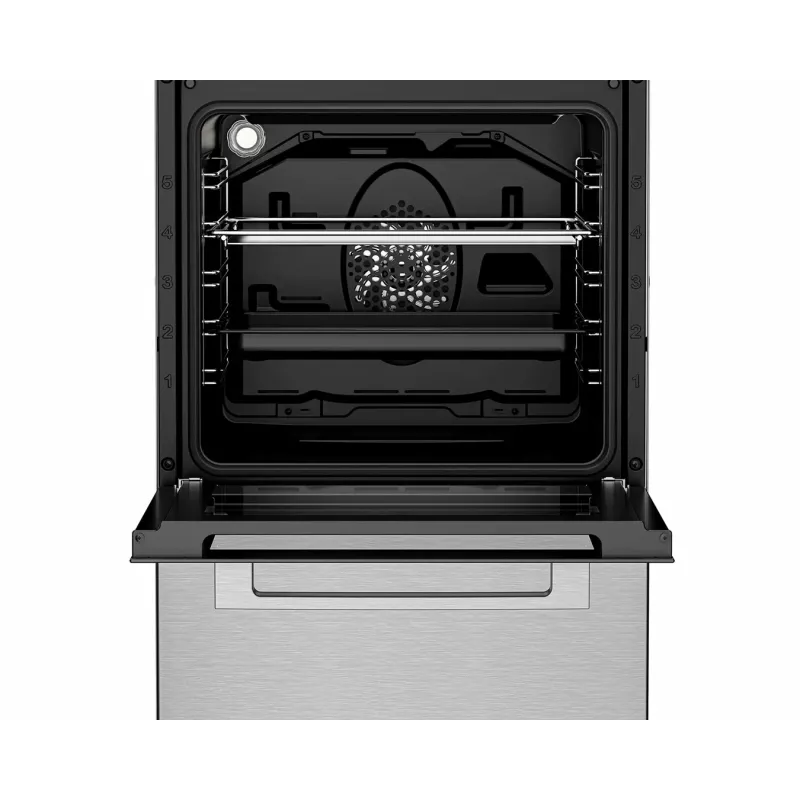 BEKO FSM59300XDS Freestanding Induction Cooker with Electric Oven, Stainless Steel