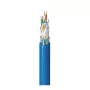 Belden 10GB Category 6A Cable, 4 (Cat6A F/UTP, 23 AWG, 305m Reel, Blue)