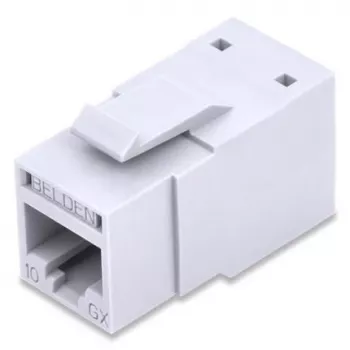 Belden REVConnect 10GX Cat6A UTP Modular Keystone Jack, Black