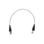 Belden RP-SMA/RP-SMA 50cm RF100LL Coaxial Pigtail Cable, 50 Ohm, Black