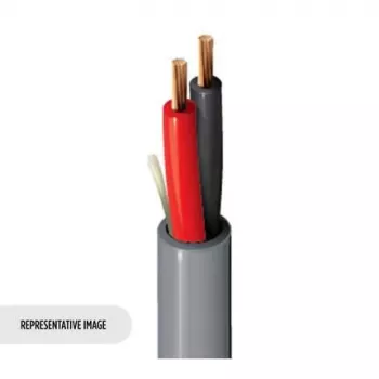 Belden Security & Sound 2-Conductor Speaker Cable - 100m (0.75 mm²) Black