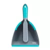 Beldray Anti-Bac Dustpan & Brush Set Grey/White