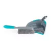 Beldray Anti-Bac Dustpan & Brush Set Grey/White