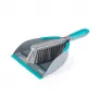 Beldray Anti-Bac Dustpan & Brush Set Grey/White