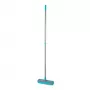 Beldray LA00000011UFEU7 Anti-Bac Dual Action Rubber Head Broom with Telescopic Handle, Grey/Black